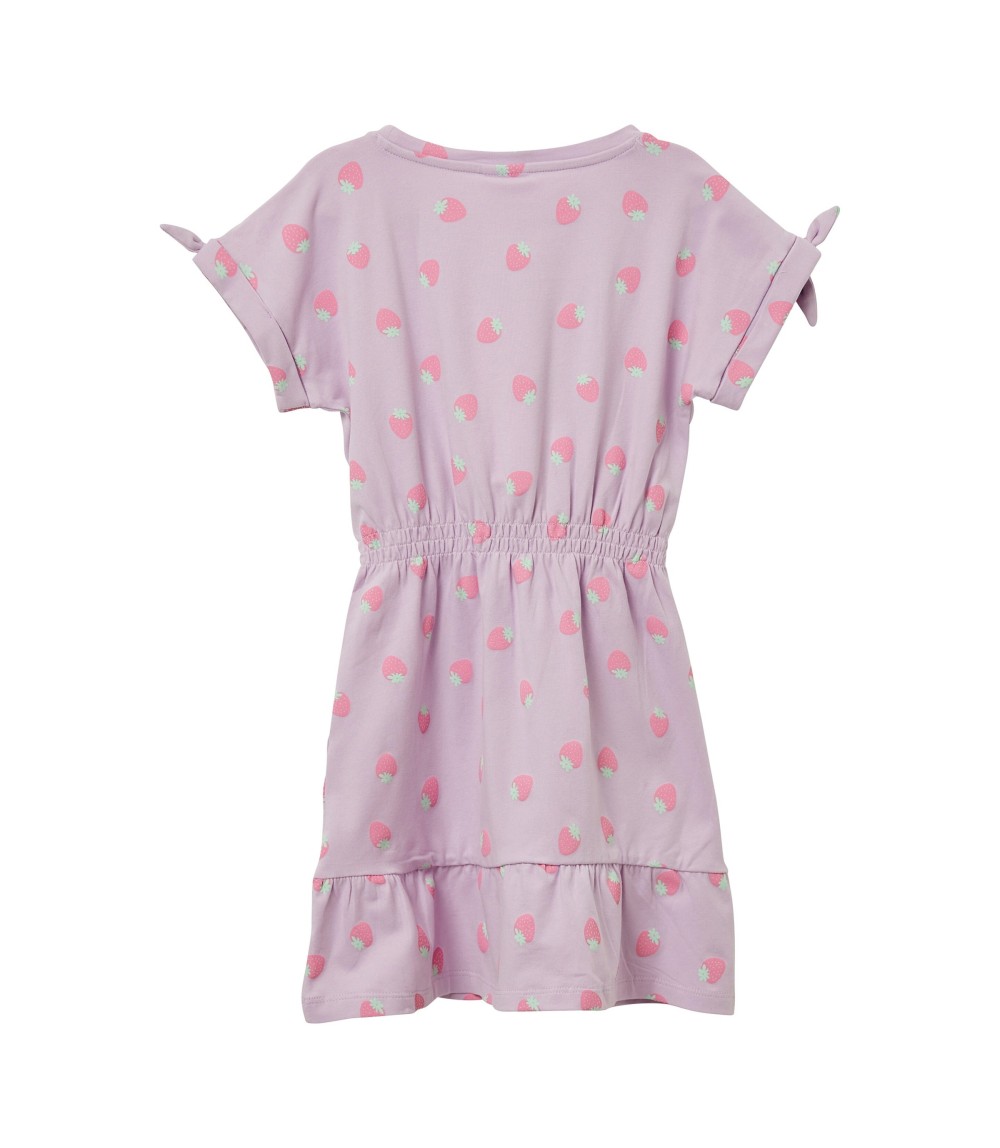 Kleid kurzarm Erdbeeren