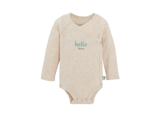 2er-Pack Wickelbodys langarm Hello