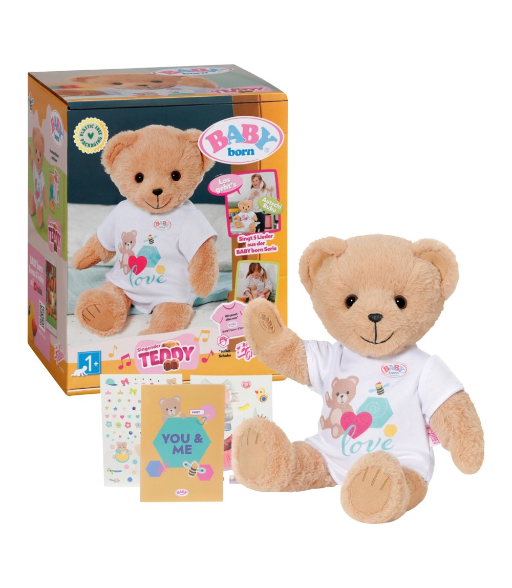Kuscheltier Singender Teddy