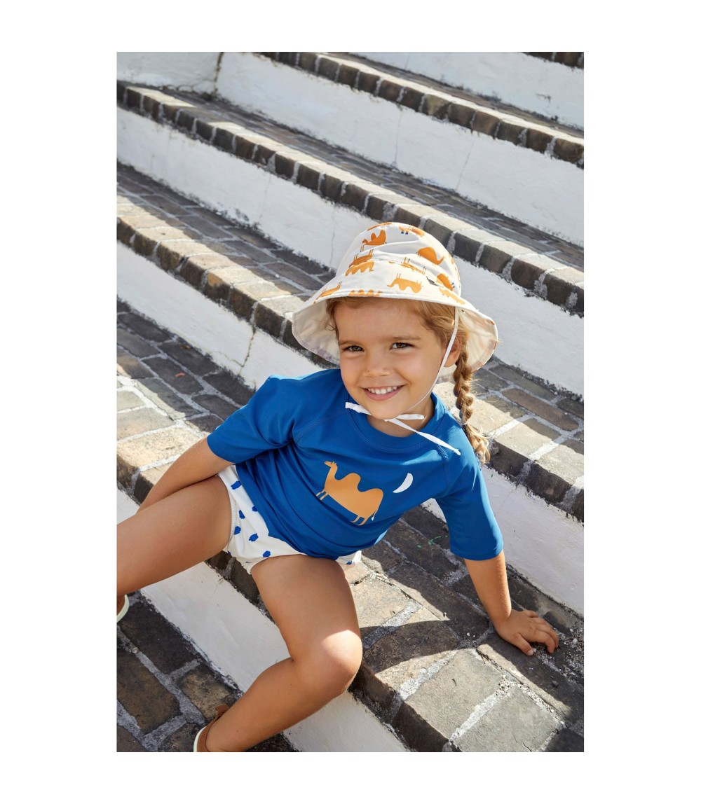 Bade-T-Shirt mit UV-Schutz Kamel