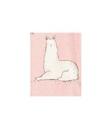 2er-Pack Schlafoverall mit Fuß Lamas Punkte