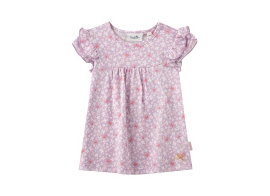 Kleid kurzarm Blumen Rüschen