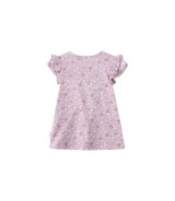 Kleid kurzarm Blumen Rüschen