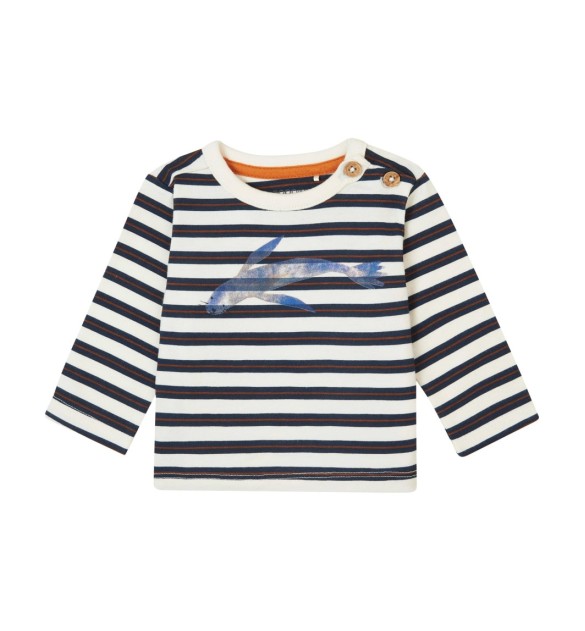 Shirt langarm Ringel Robbe