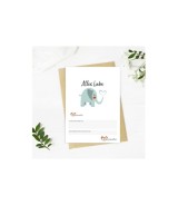 Geschenkgutschein Alles Liebe Elefant