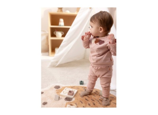 Jogginghose Lochstickerei