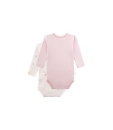 2er-Pack Bodys langarm Vögel