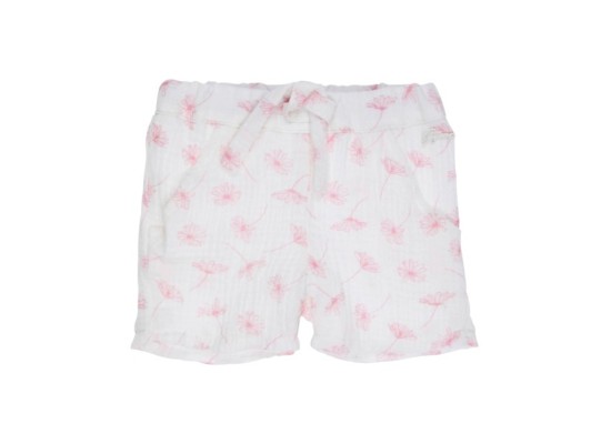 Musselin-Shorts Blumen