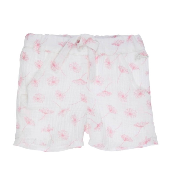 Musselin-Shorts Blumen