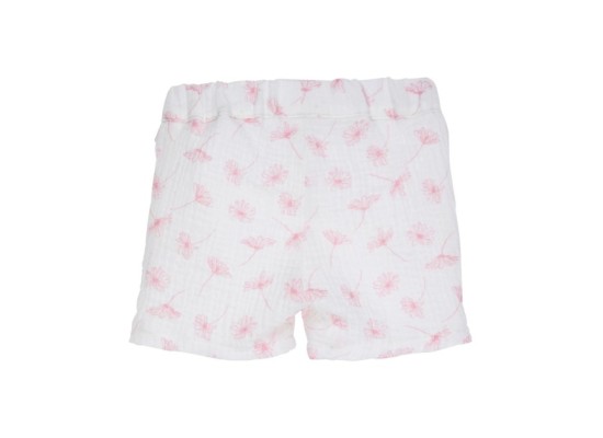 Musselin-Shorts Blumen