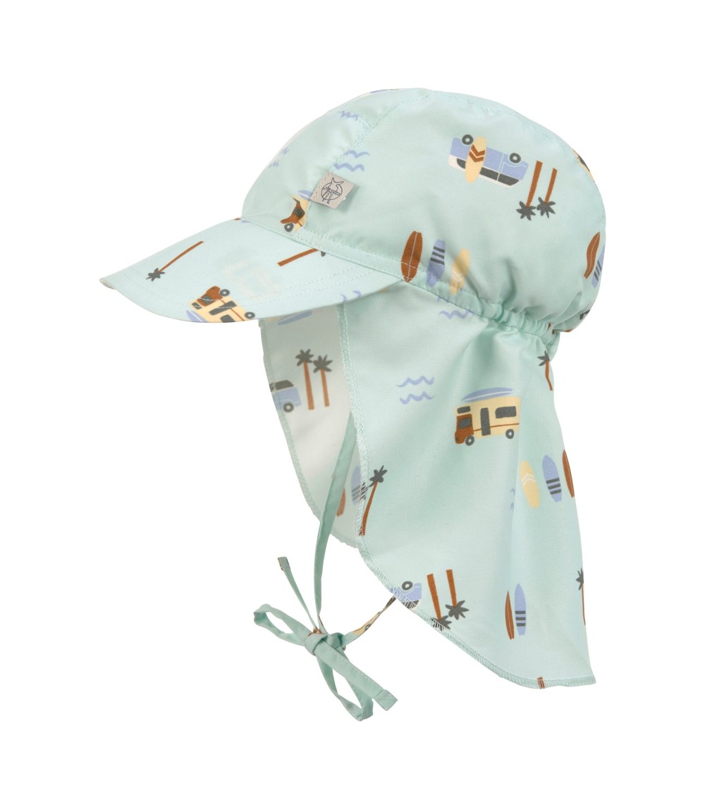 Schirmmütze mit Nacken- und UV-Schutz Strand