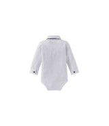 Body langarm Hemd mit Fliege