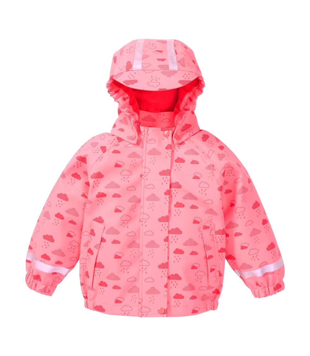 Regenjacke mit Kapuze Wolken