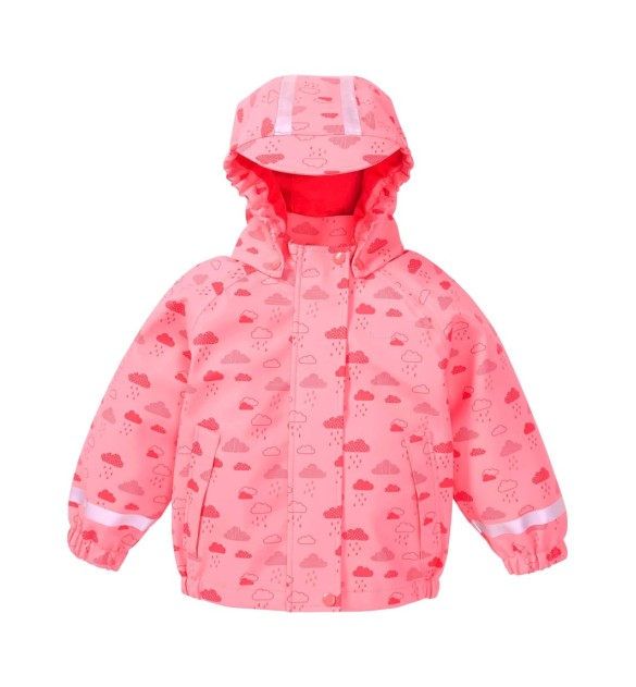 Regenjacke mit Kapuze Wolken