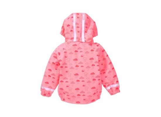 Regenjacke mit Kapuze Wolken