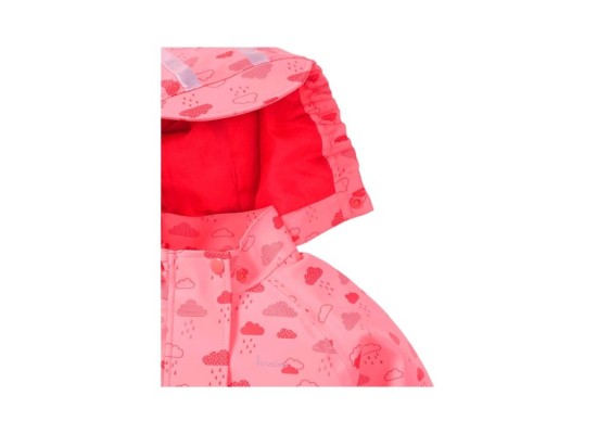 Regenjacke mit Kapuze Wolken