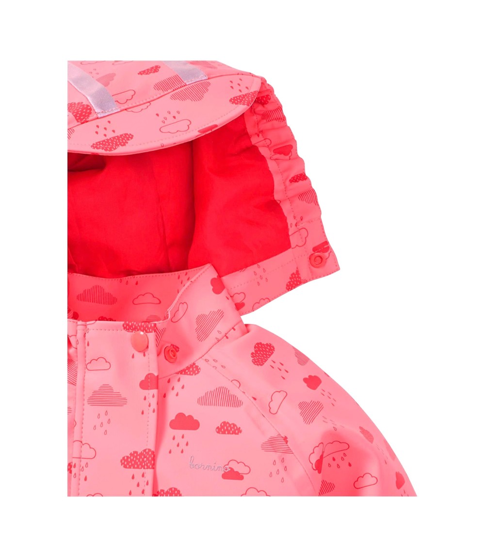 Regenjacke mit Kapuze Wolken