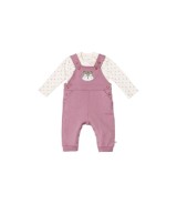 2-tlg Set Latzhose mit Shirt Eichhörnchen