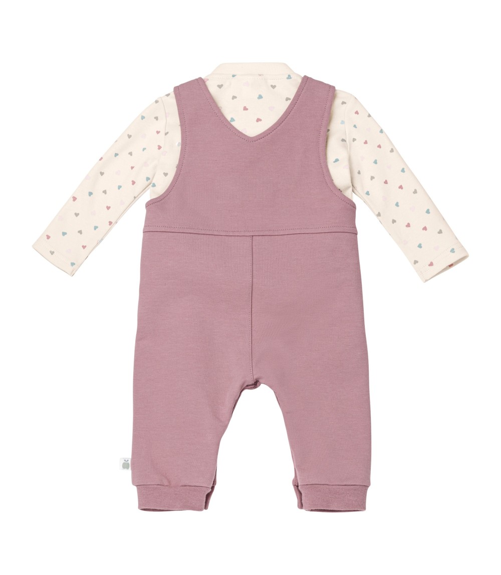 2-tlg Set Latzhose mit Shirt Eichhörnchen