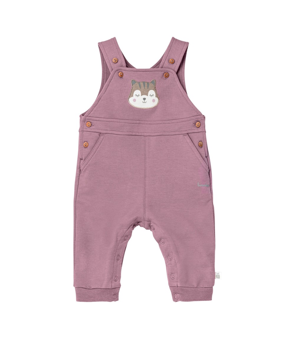 2-tlg Set Latzhose mit Shirt Eichhörnchen