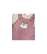 2-tlg Set Latzhose mit Shirt Eichhörnchen