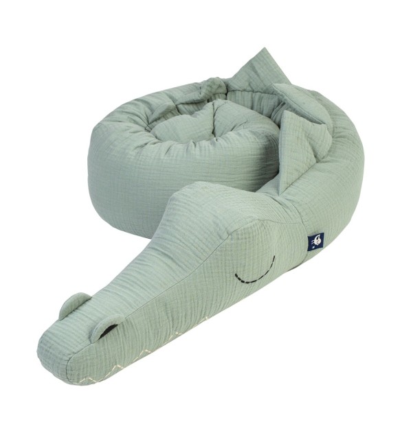 Bettschlange Musselin Sleep Buddy 180 cm