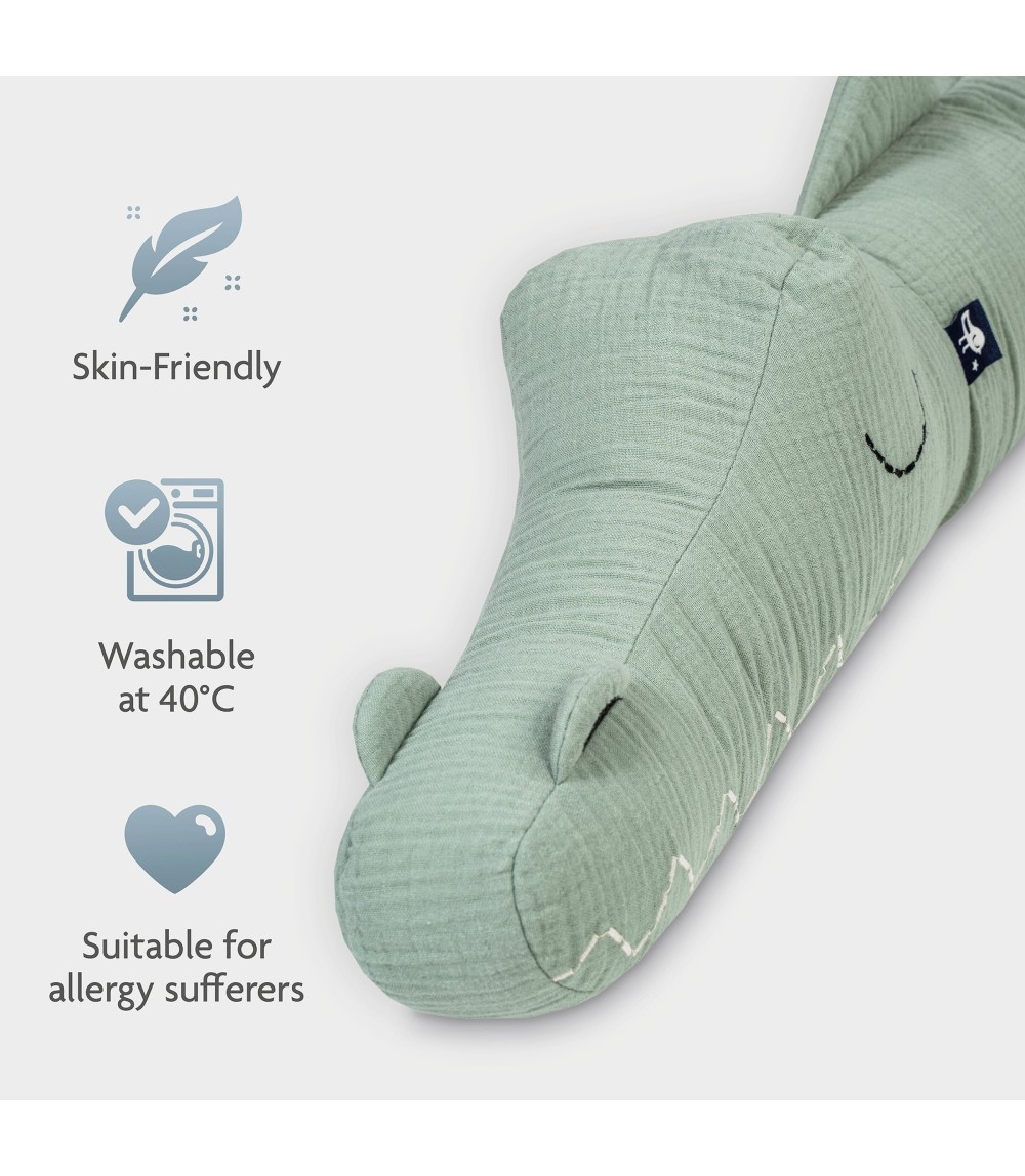 Bettschlange Musselin Sleep Buddy 180 cm