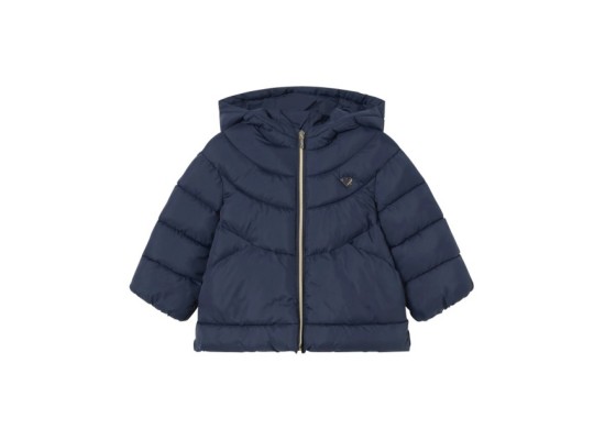 Steppjacke mit Kapuze