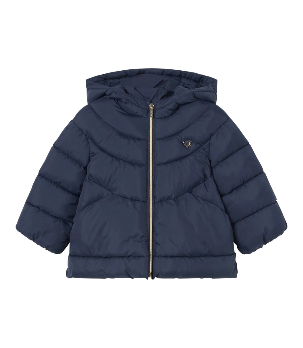 Steppjacke mit Kapuze