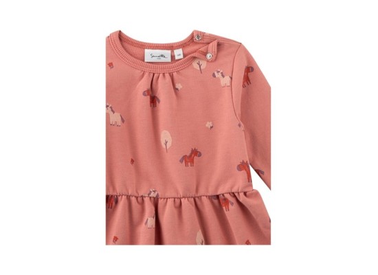 Sweatkleid langarm Pferde