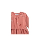 Sweatkleid langarm Pferde