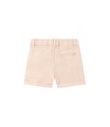 Shorts mit Leinenanteil