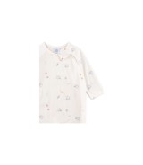 Nicki-Schlafoverall mit Fuß Vögel