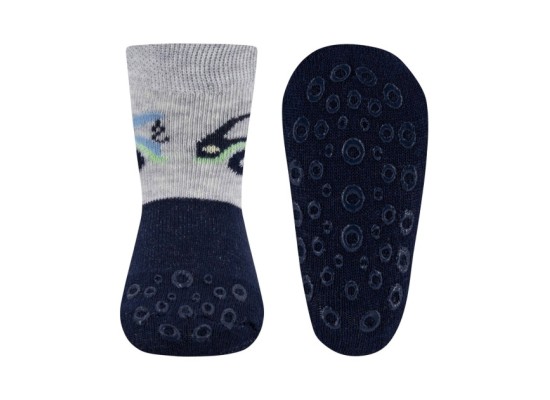 Krabbelsocken Baustellenfahrzeuge