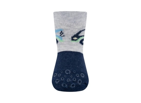 Krabbelsocken Baustellenfahrzeuge