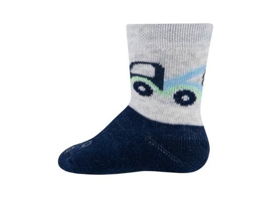 Krabbelsocken Baustellenfahrzeuge
