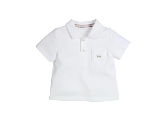 Polo-T-Shirt mit Tasche Piqué