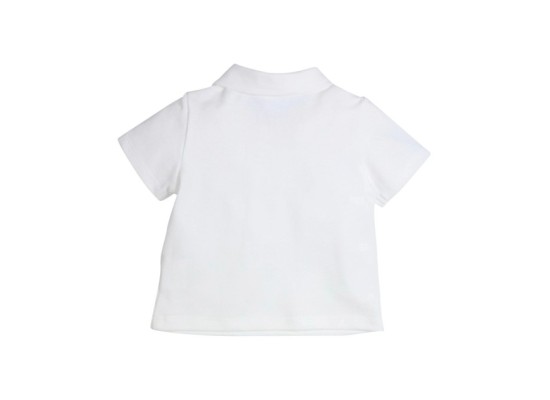 Polo-T-Shirt mit Tasche Piqué