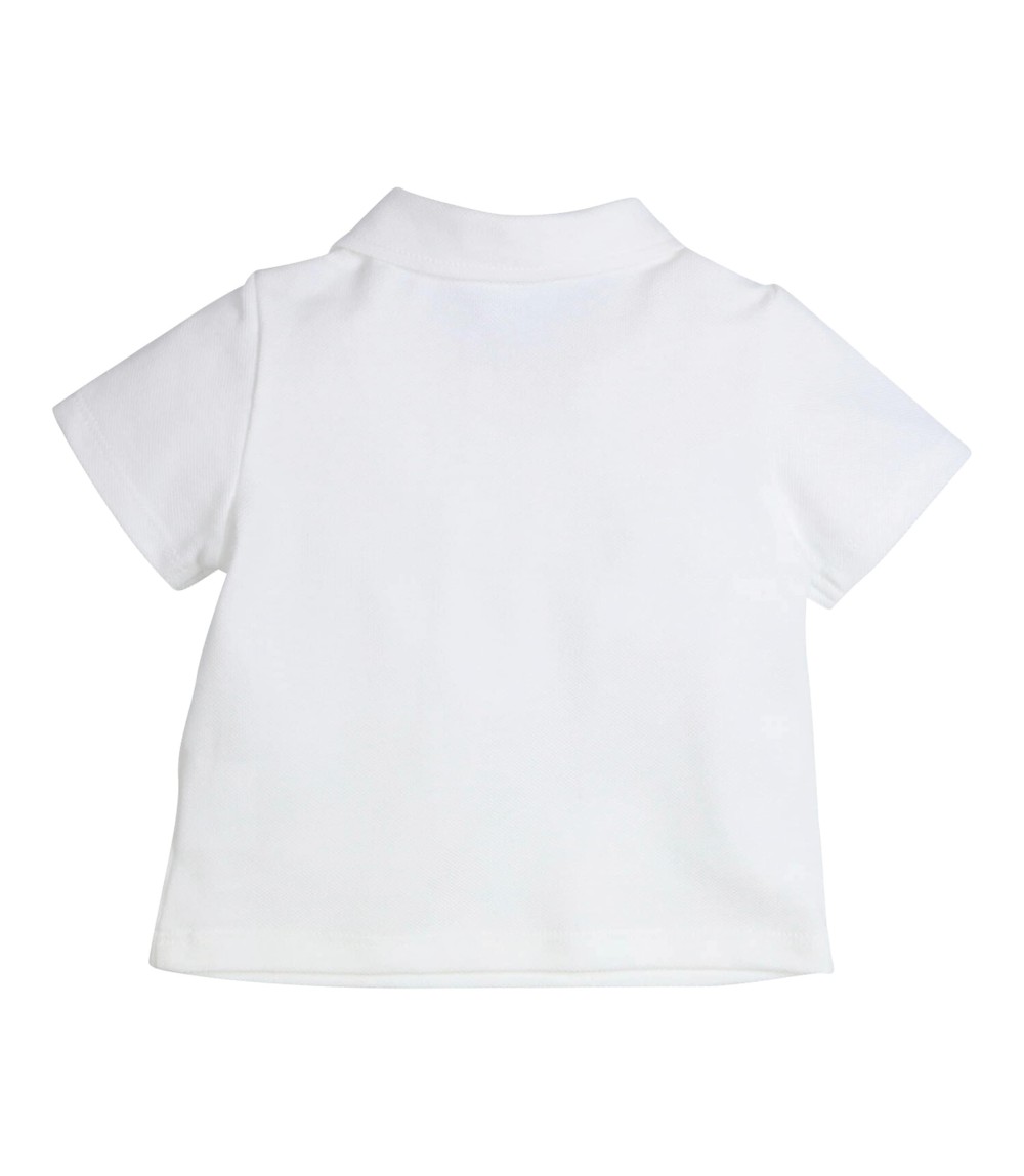 Polo-T-Shirt mit Tasche Piqué