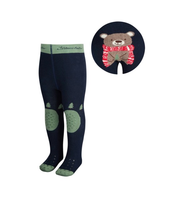 Krabbelstrumpfhose Bär