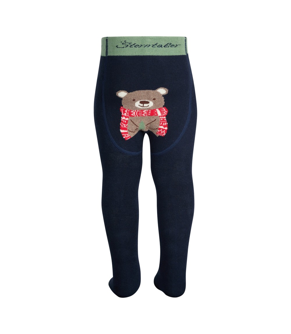 Krabbelstrumpfhose Bär