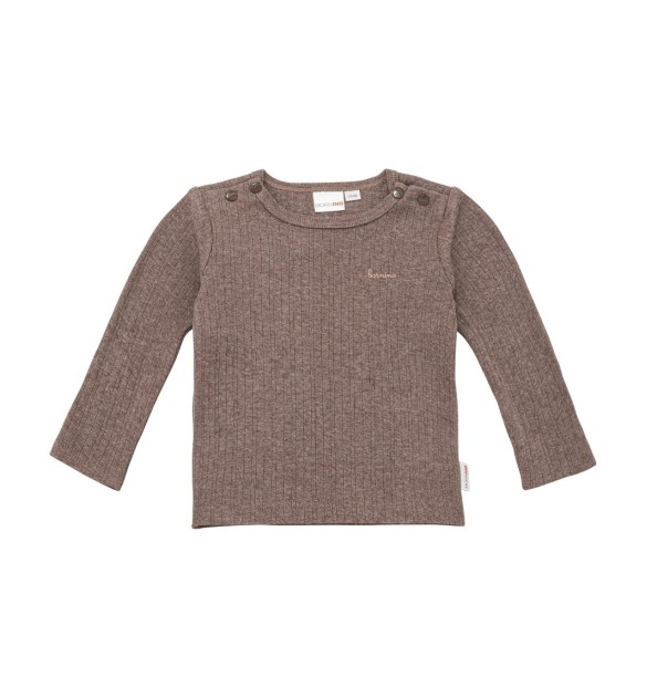 Shirt langarm Rippqualität