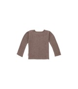 Shirt langarm Rippqualität