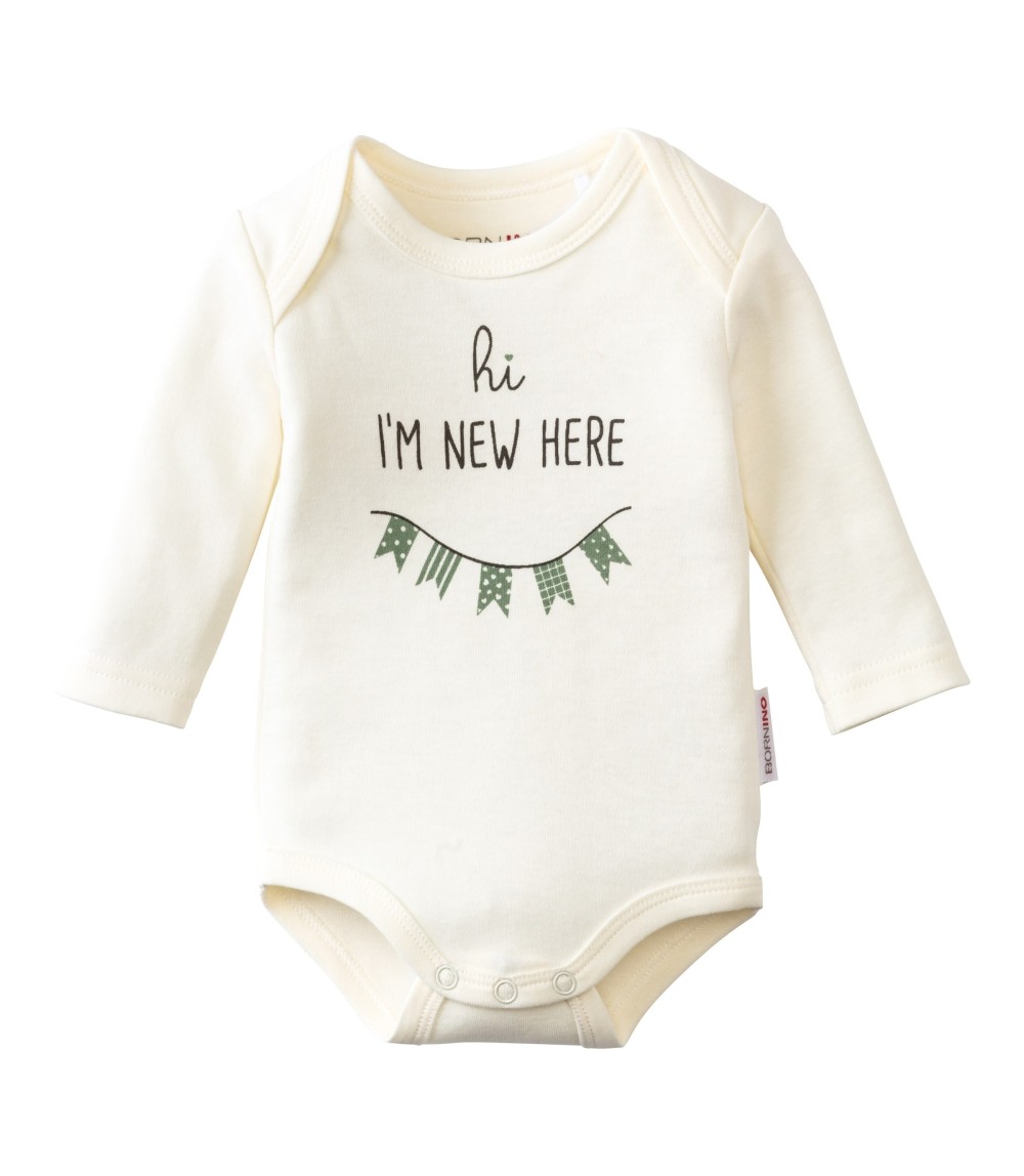 Body langarm I´m new here