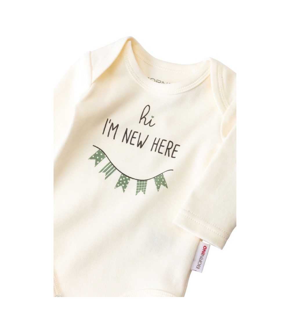 Body langarm I´m new here