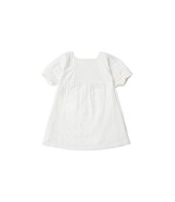 Kleid kurzarm Leinenoptik