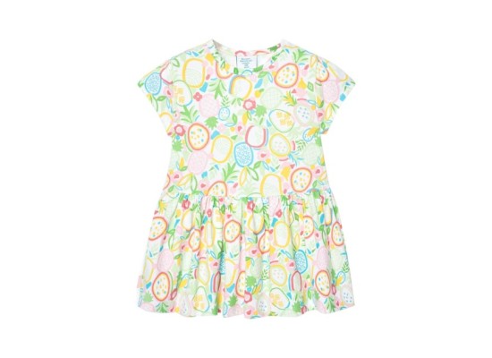 Kleid kurzarm Ananas