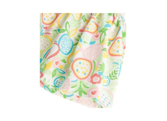 Kleid kurzarm Ananas