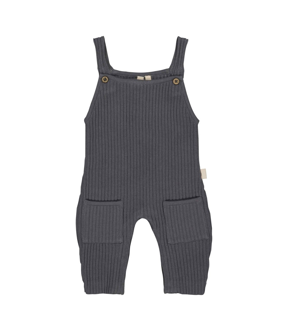 Stricklatzhose mit Taschen