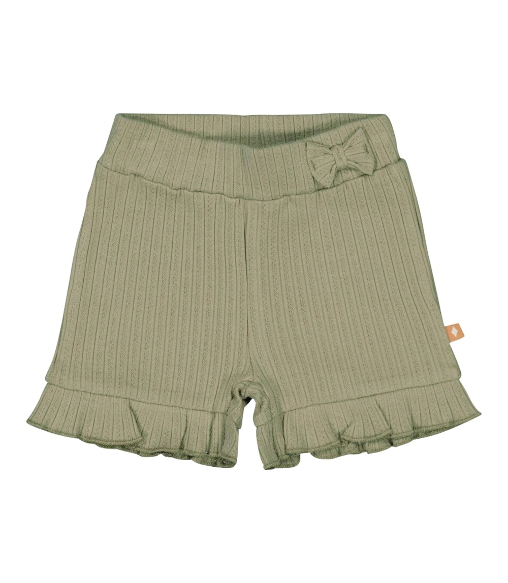 Shorts Rüschen Rippqualität